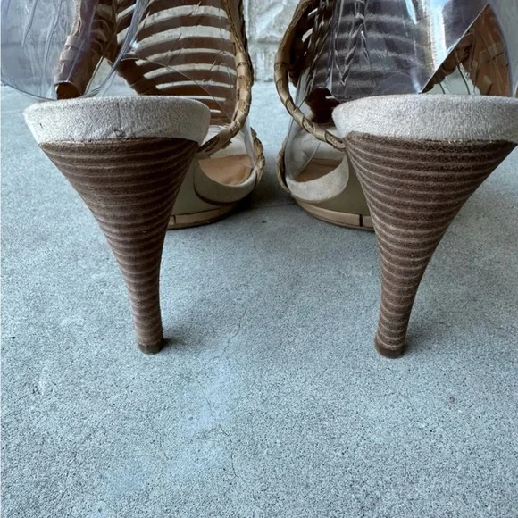 Nine West Leather Platform Hells
Sandals Size 7.5 🌸 - Picture 5 of 10